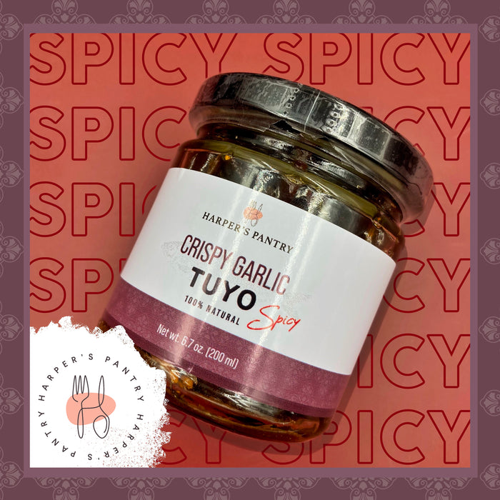 Harper’s Pantry Spicy Crispy Garlic Tuyo (200ml)
