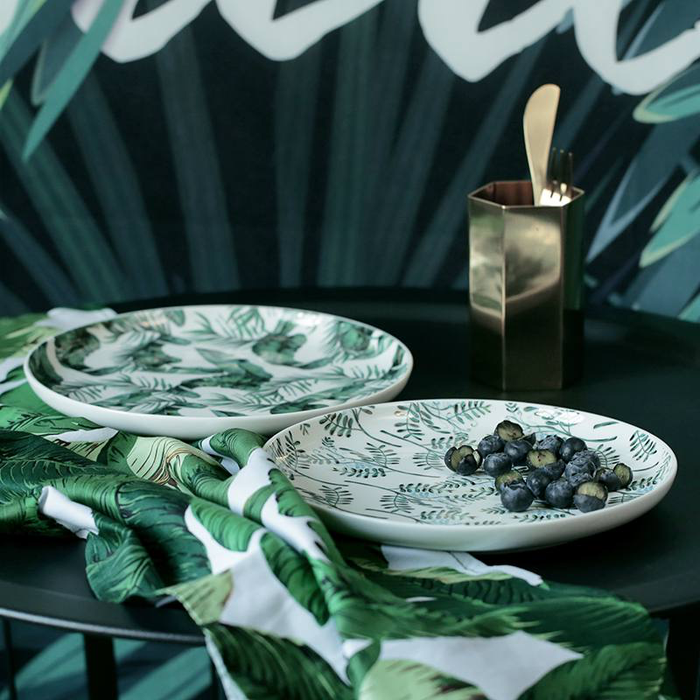 Cassia Plate and Bowl Set