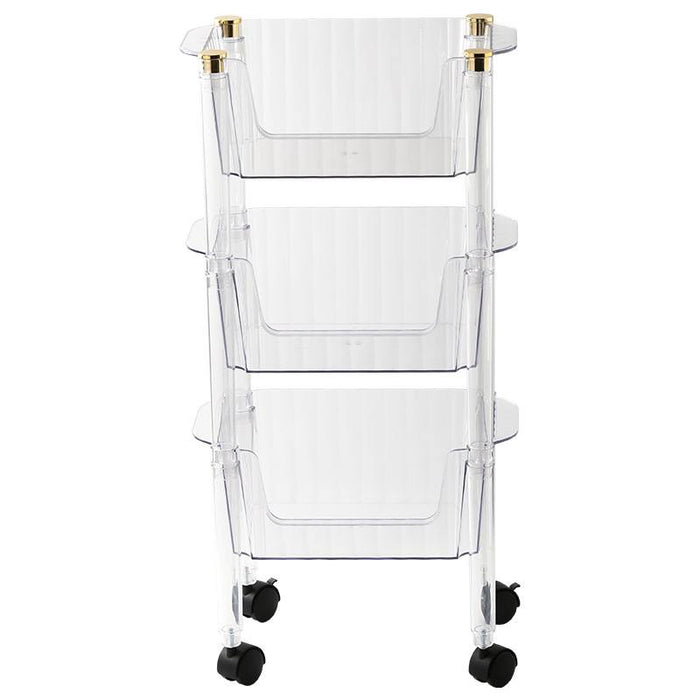 Limba 3-Tier Storage w/ Wheels