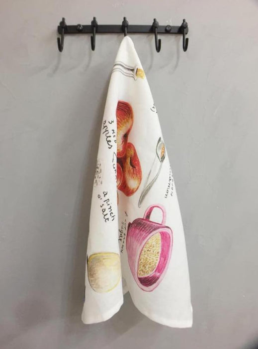 Illustrated Recipe Linen (Illustrations by Ms. Felicita Sala)