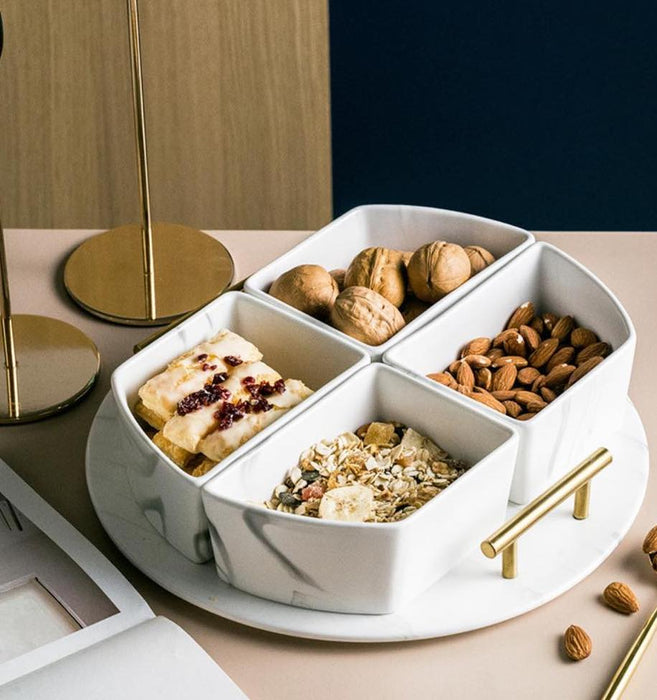 Kallan Snack Bowl Set with Tray