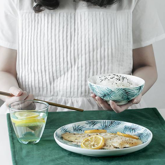 Cassia Plate and Bowl Set