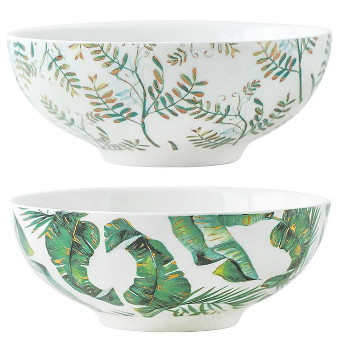 Cassia Plate and Bowl Set