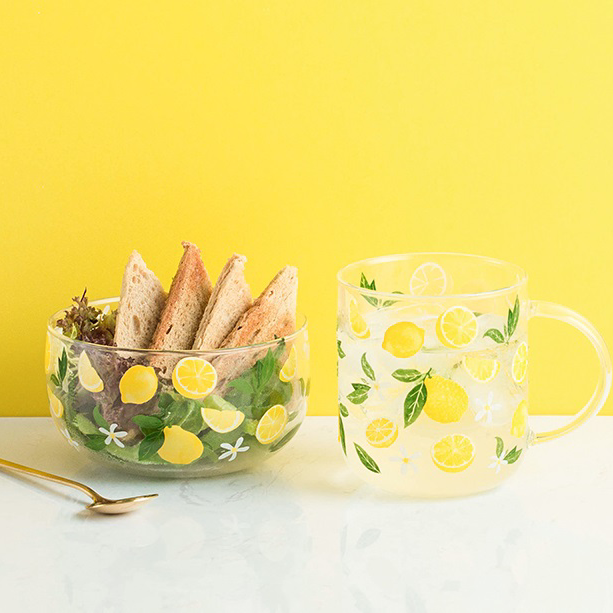 Limonada Bowl or Mug with Silicone Lid