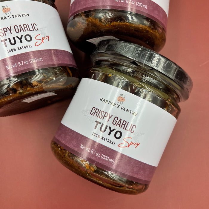 Harper’s Pantry Spicy Crispy Garlic Tuyo (200ml)