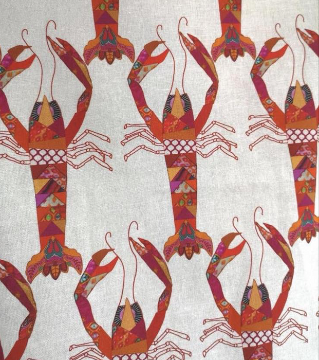Printed Linen Napkin/ Placemat/ Kitchen Towel
