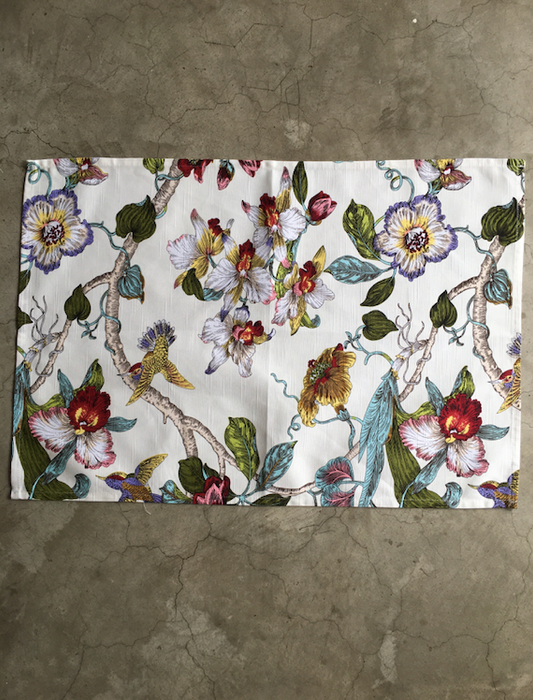 Printed Linen Napkin/ Placemat/ Kitchen Towel