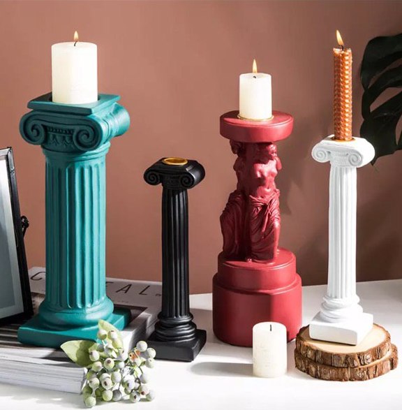 Themis Candle Holder
