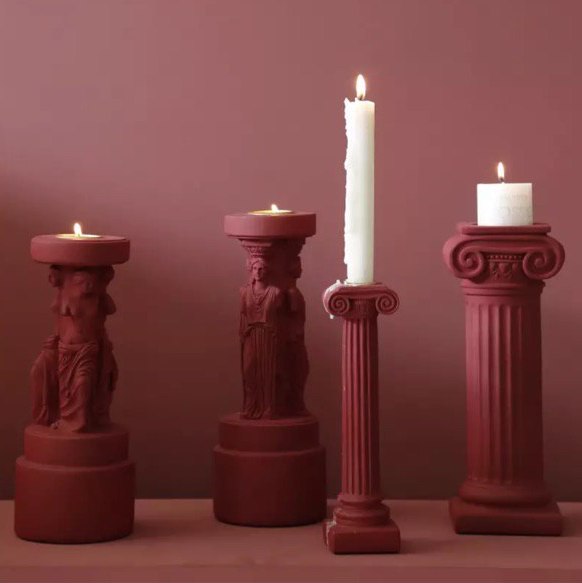 Themis Candle Holder