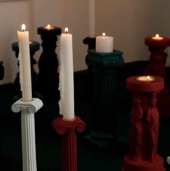 Themis Candle Holder