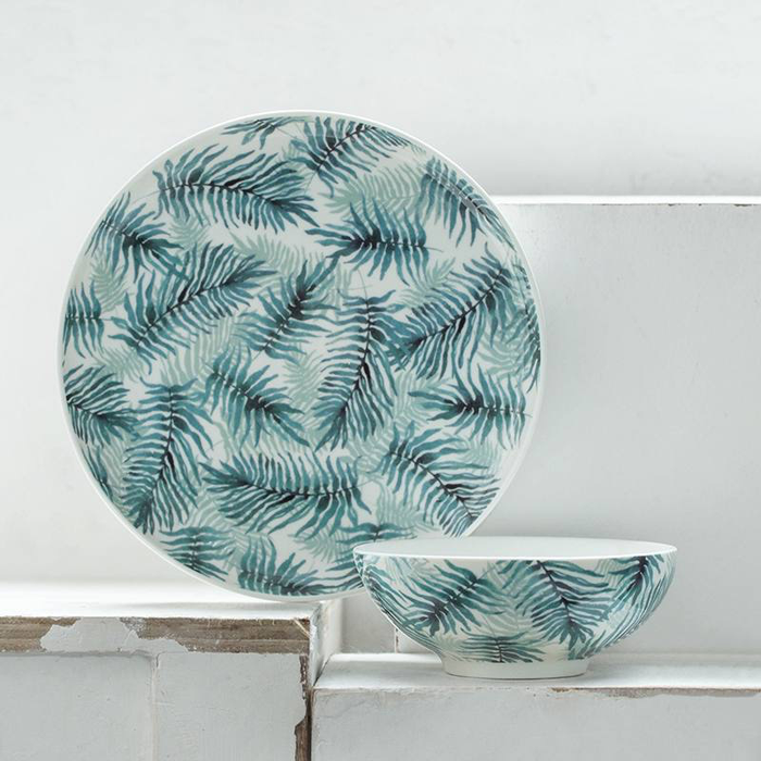 Cassia Plate and Bowl Set