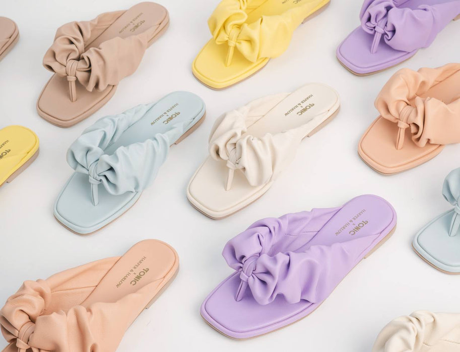 The SCRUNCHIE Sandal ( Tonic x Harper&Harlow )