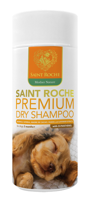 Saint Roche Premium Dry Shampoo for Dogs 128g